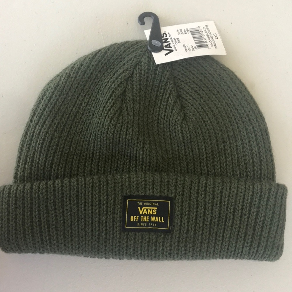 VANS The Original Bruckner Cuff Warm Green NEW